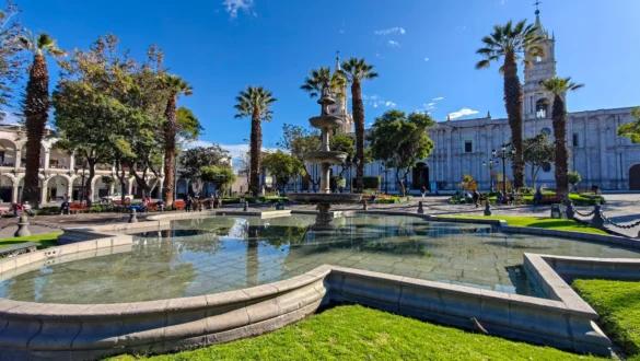 arequipa trg palme Peru plaza