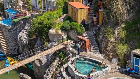 termalne terme Colca kanjon Peru