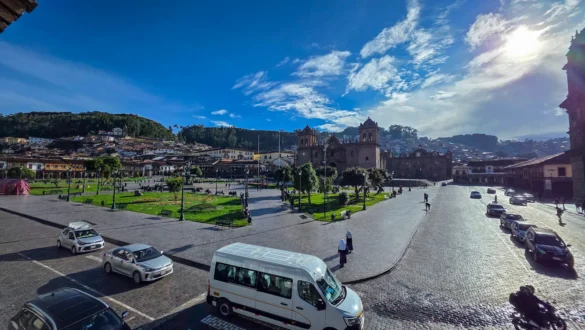 glavni trg Cusco Plaza de Armas Peru