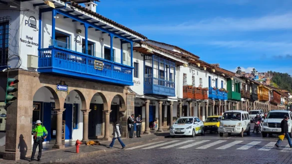 ulice Cusco Peru