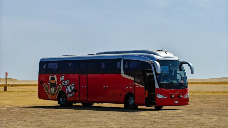 Peru Hop avtobus med potovanjem po Peruju