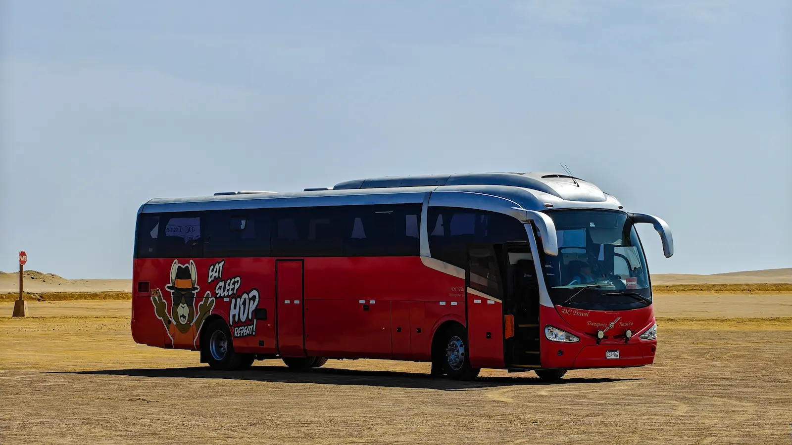 Peru Hop avtobus med potovanjem po Peruju