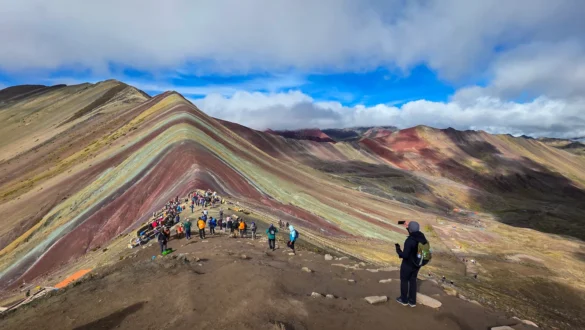 rainbow mountain Peru barvna gora Vinicunca